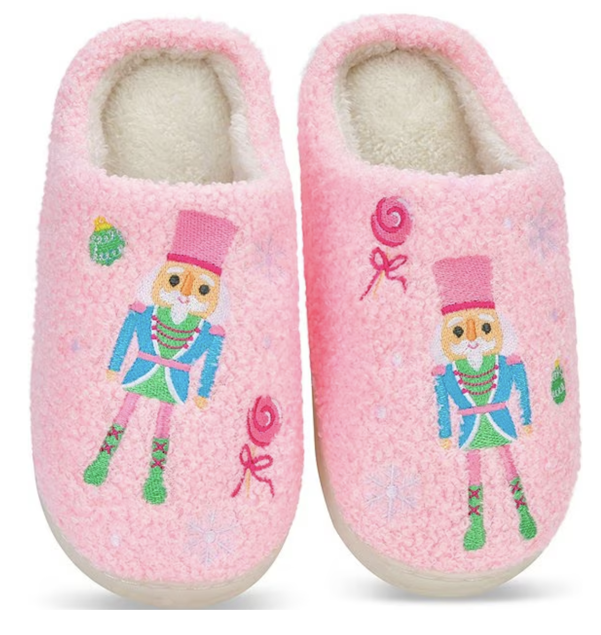 Iscream Nutcracker Treat Slippers