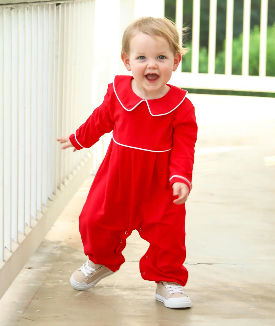 TSK Joseph Romper Red
