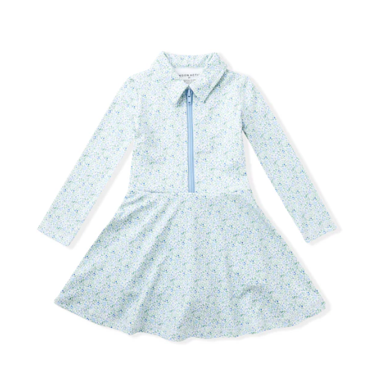 Swoon L/S Floral Tennis Dress