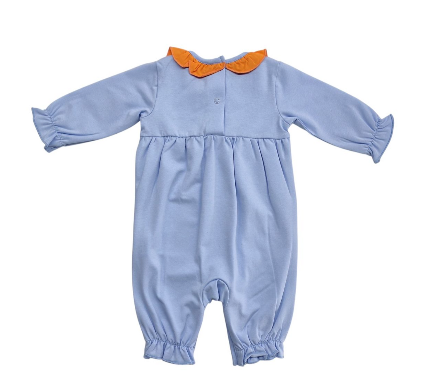Jumping Jolly Pumpkin Patch Girl Romper