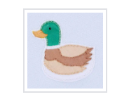 Magnolia Baby Mini Mallard Embroidered Converter