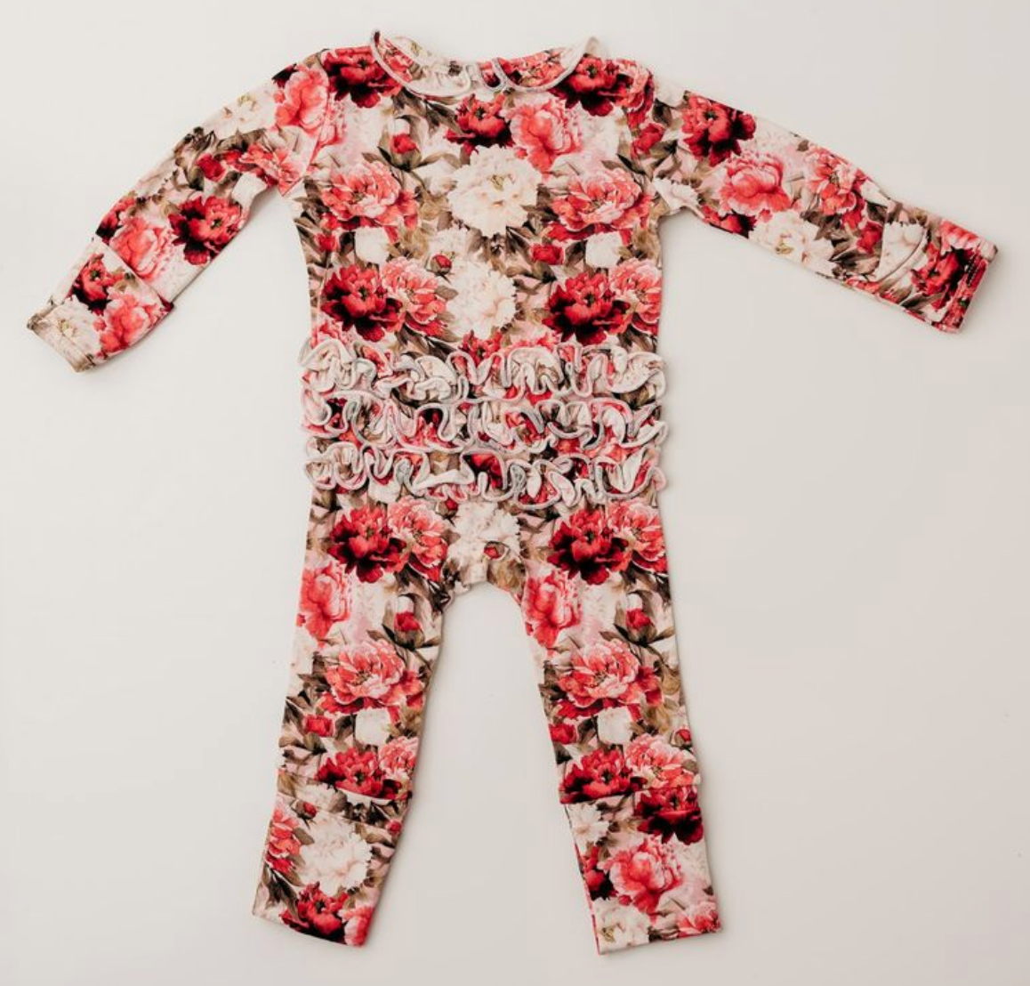RR Crimson Bloom Footie