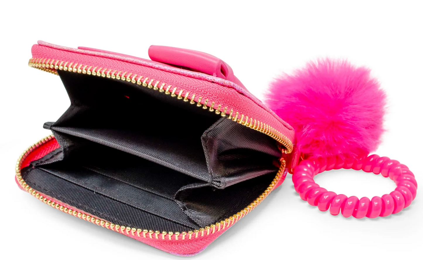 ZOMI GEMS Shiny Jumbo Bow Wallet