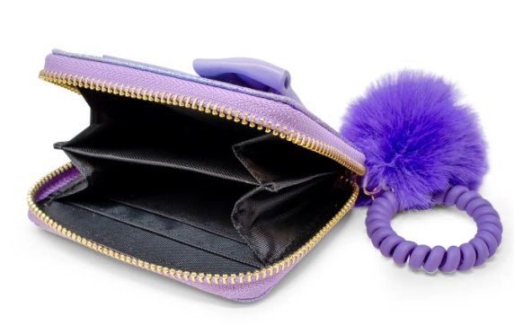 ZOMI GEMS Shiny Jumbo Bow Wallet