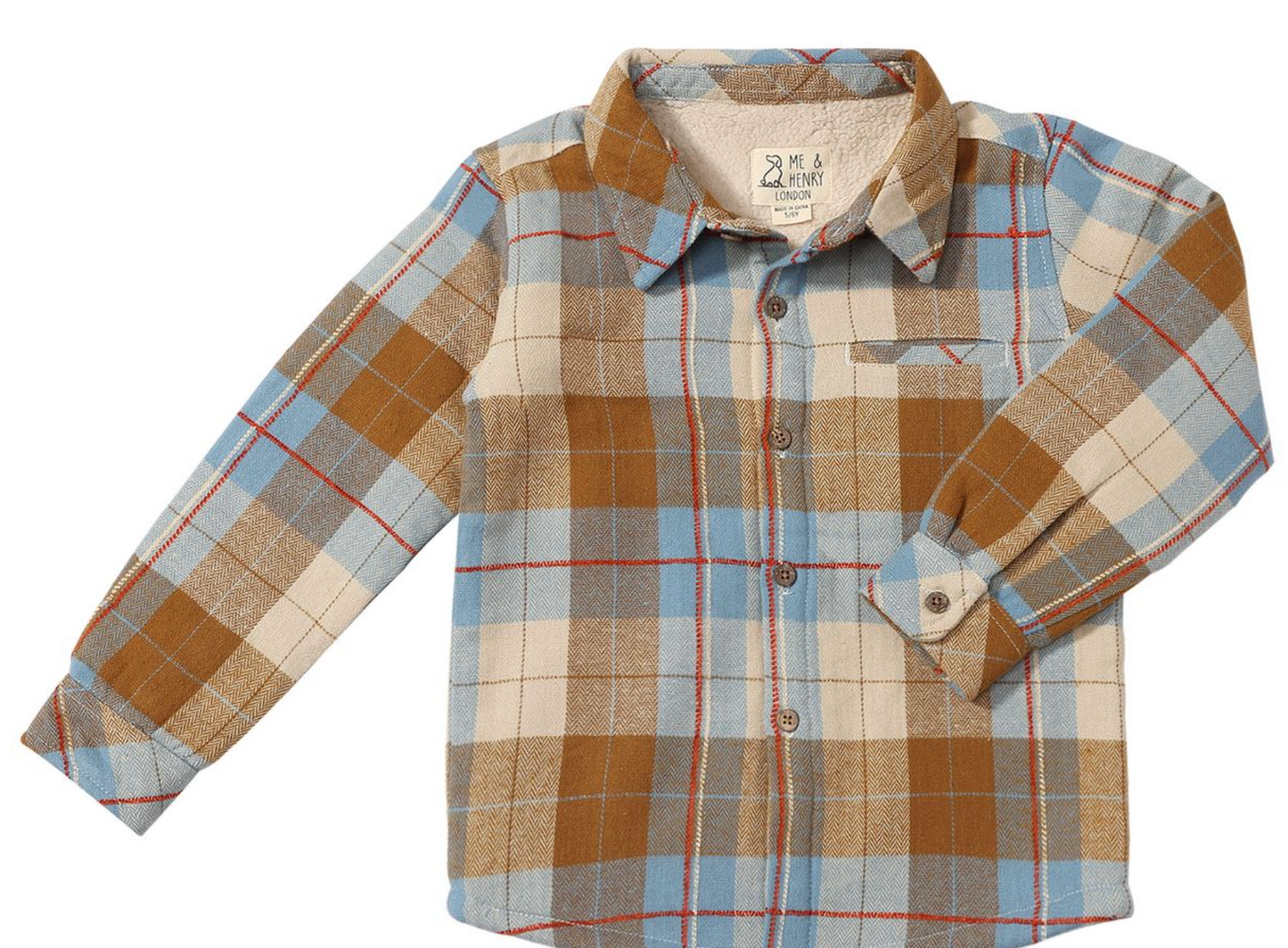 Me & Henry Adventurer Sherpa Lined Shirt