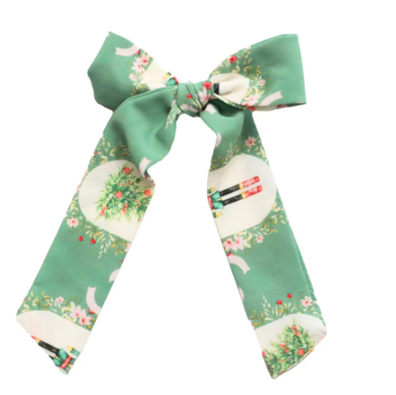 Be Girl Green Ballet Bow