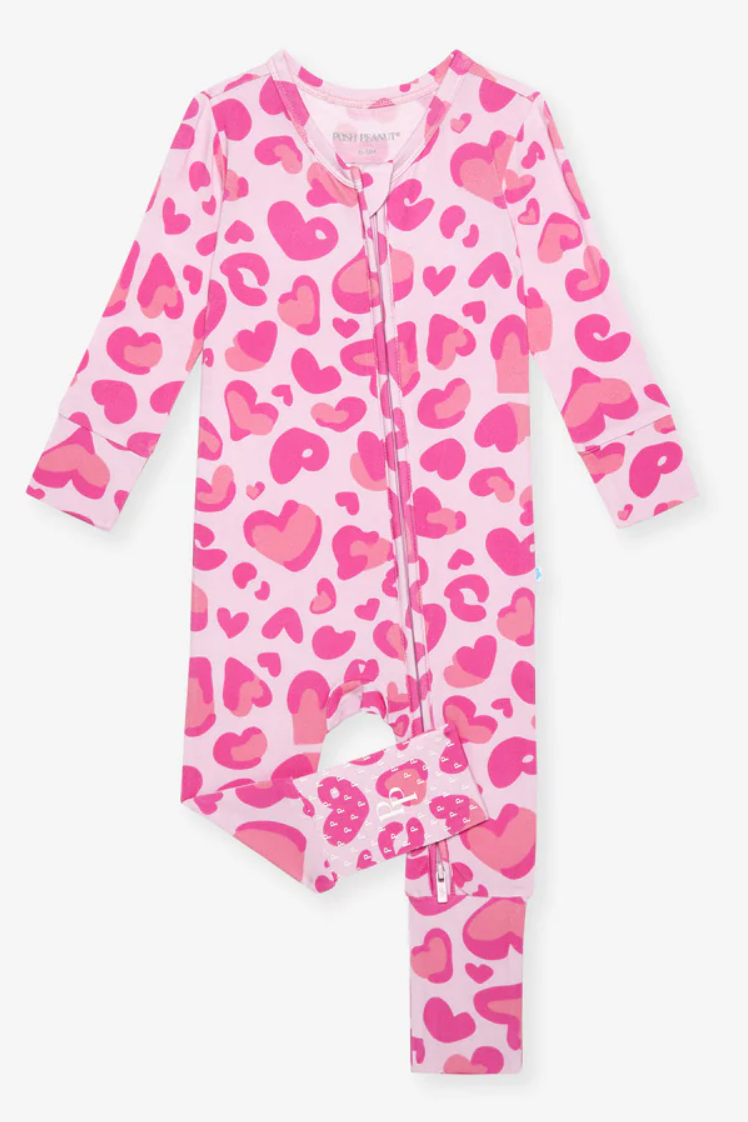Posh Peanut Love Leopard Convertible One Piece