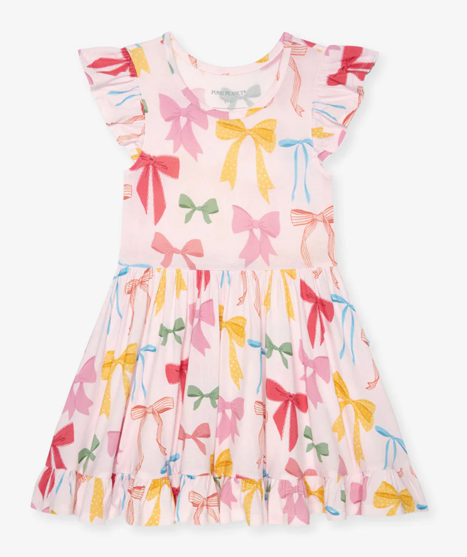 Posh Peanut Shawna Ruffled Twirl Dress