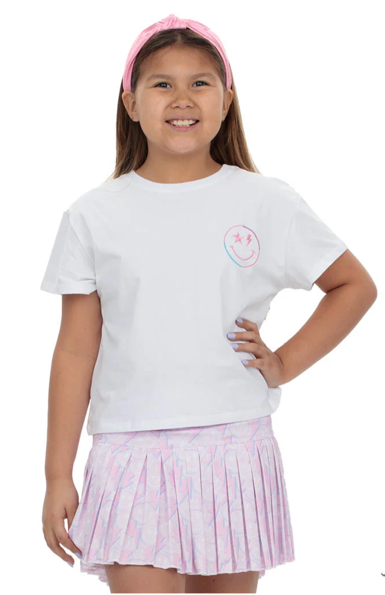 Azarhia Smiley Spark Mini Pleat Skort