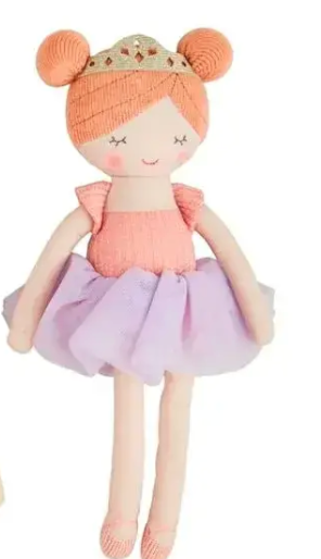 Mud Pie Ballerina Doll