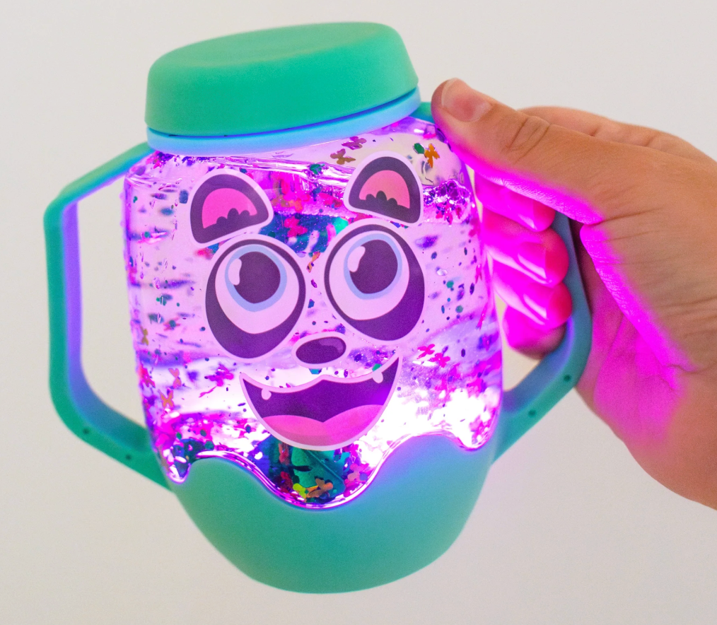 Glo Pals Sensory Play Set Jar -Zoo