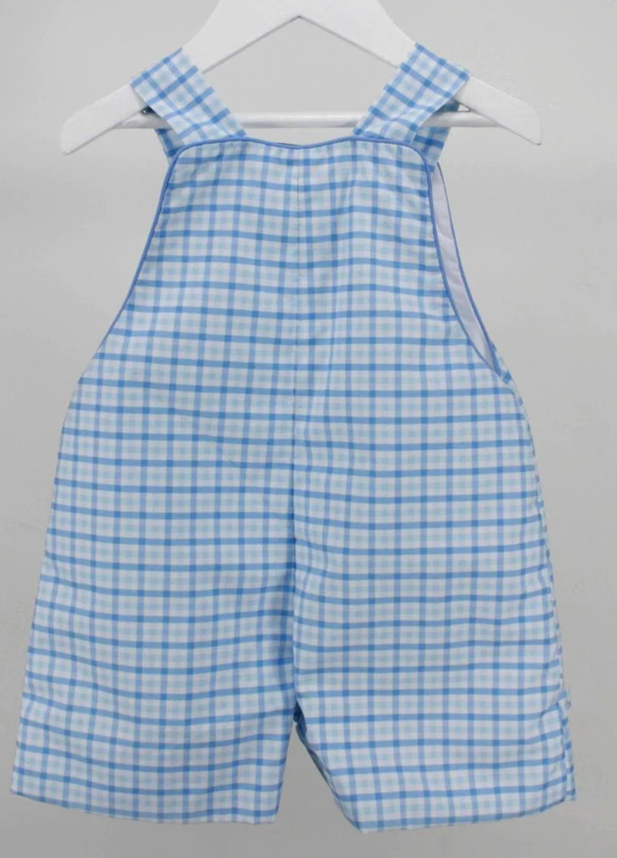 Charming Little One Lt Blue Plaid Nicholas Jon Jon
