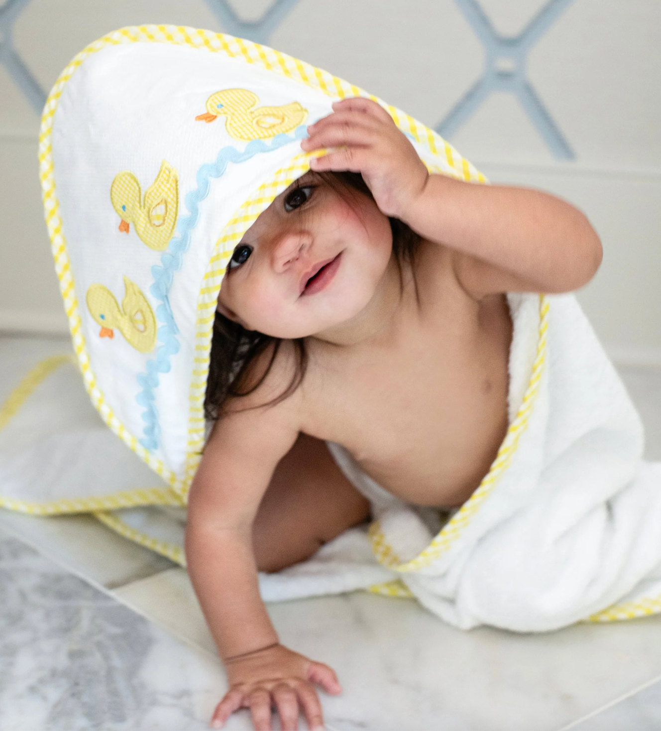 Splish, Splash & Quack Hooded Towel & Washcloth Set