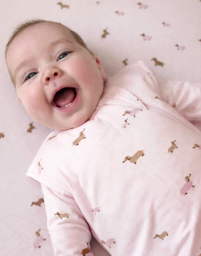 Gunamuna Transitional Swaddle - Girl Dog