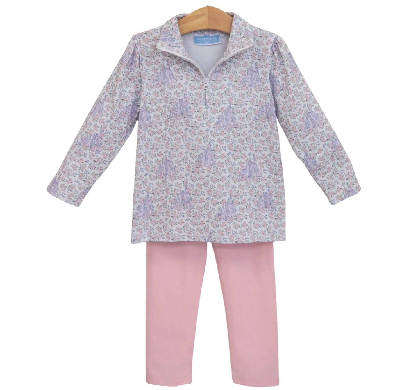 Trotter Street Kids Hidden Castle 1/4 Zip Pullover Set