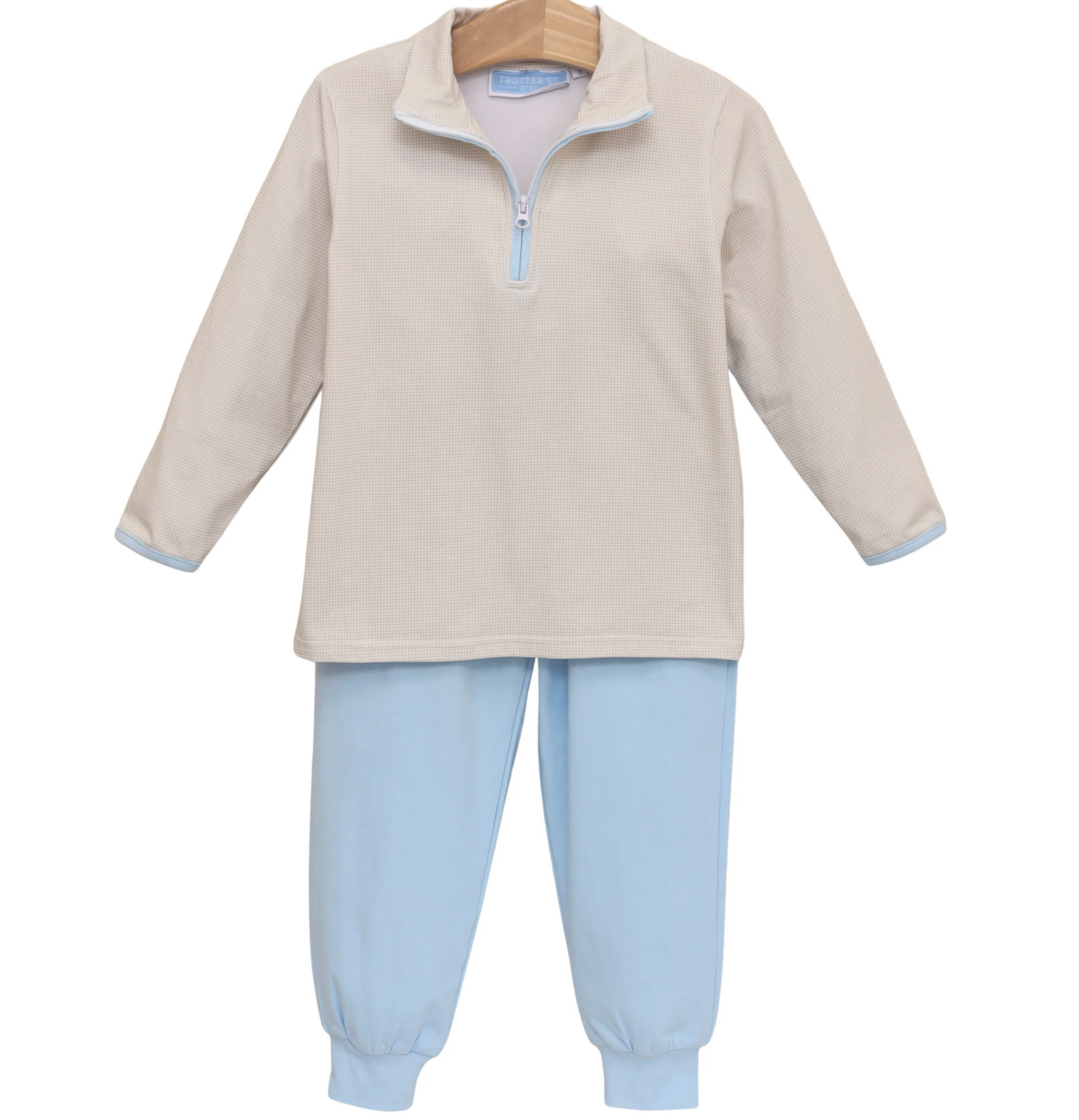 Trotter Street Kids Mallard Migration 1/4 Zip Pullover Set