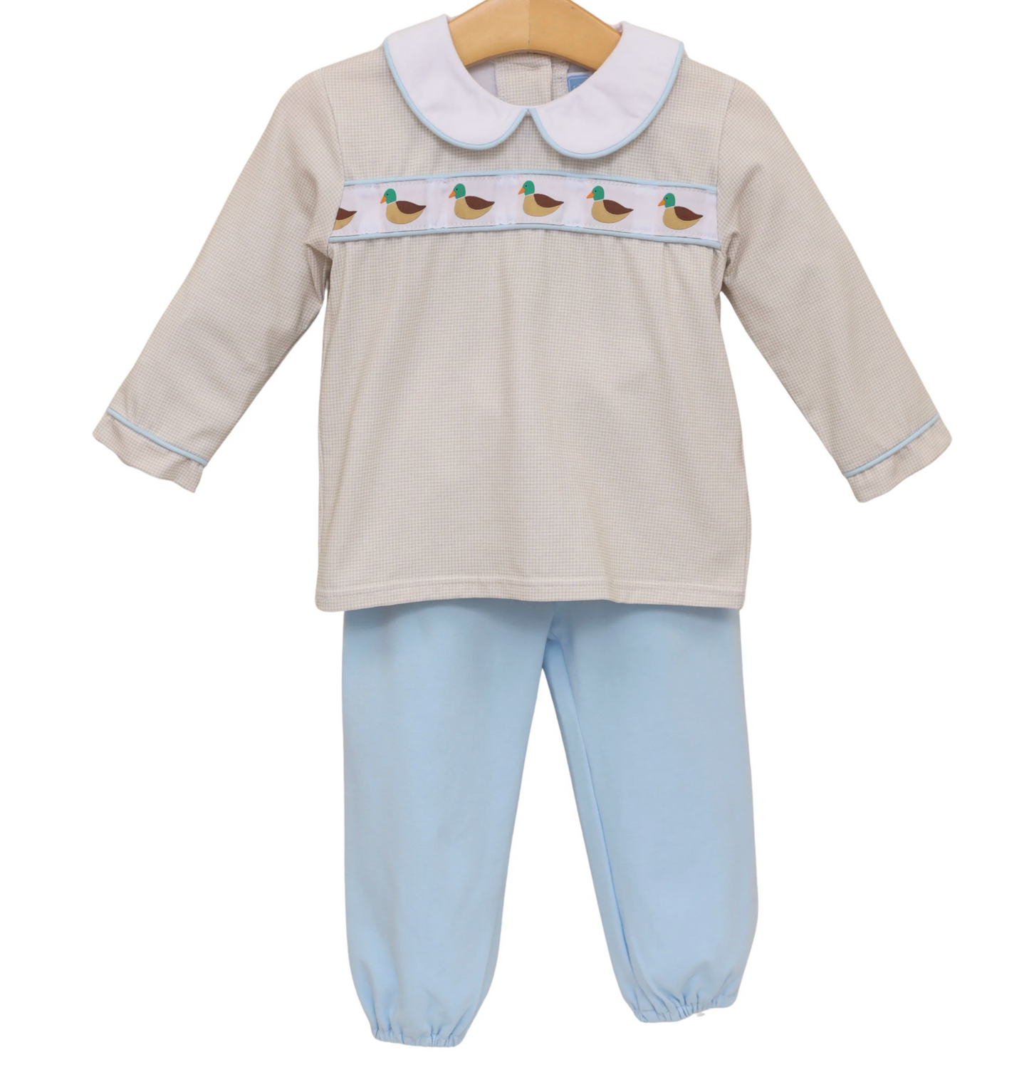 Trotter Street Kids Mallard Migration Bloomer Pant Set