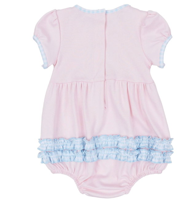 Magnolia Baby Bowtique Pumpkin Applique Bubble