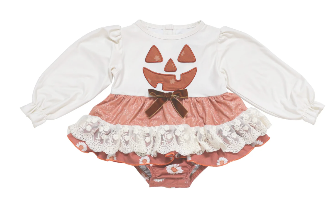 Be Girl EmberPumpkin Romper
