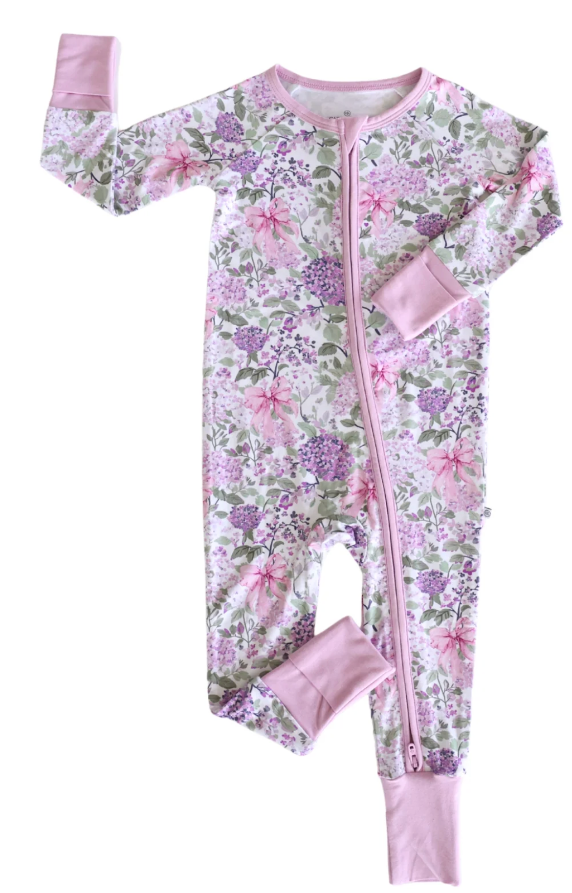 Caden Lane Lavender Lullaby Convertible Zip Romper