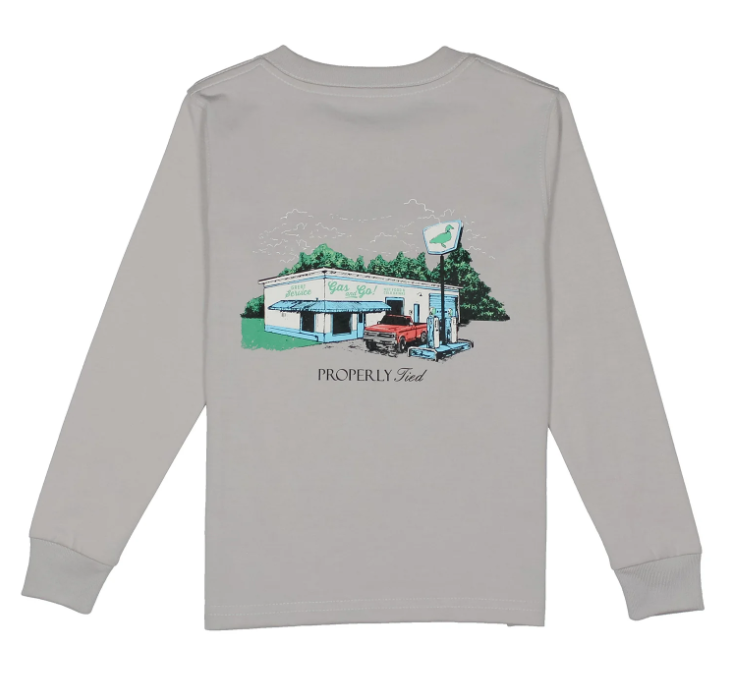 Properly tied Service Station LS - Ice Grey