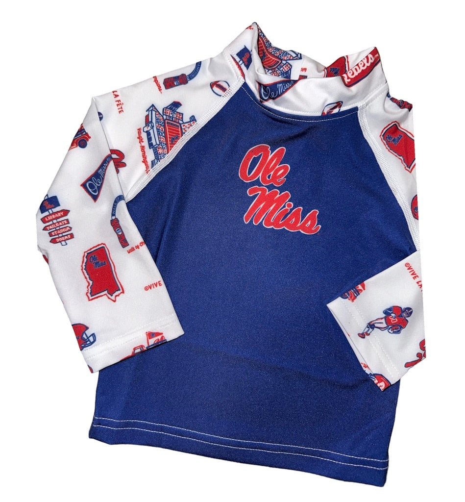 OM Rebels Print Sleeve Performance Tee