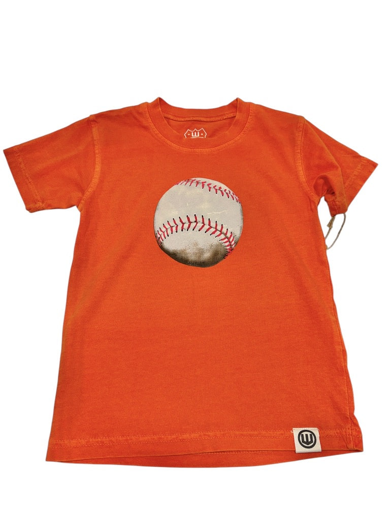 WW Orange Crush Baseball Tee Front/Back