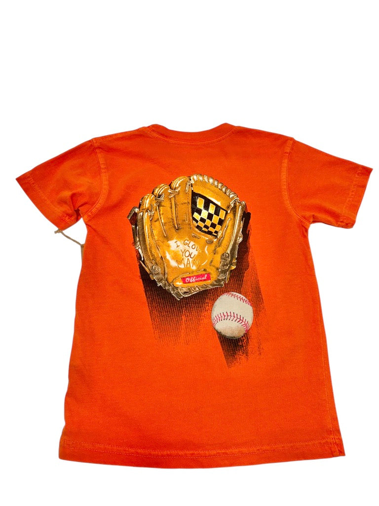 WW Orange Crush Baseball Tee Front/Back