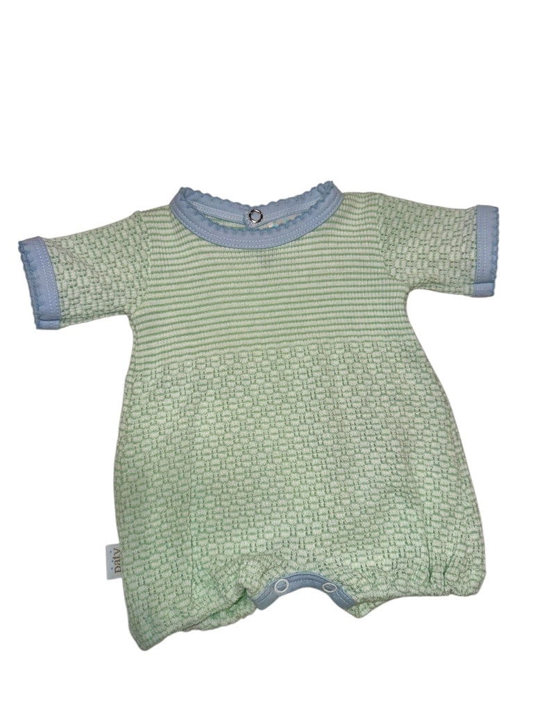 Paty Bubble Mint w/Blue Trim