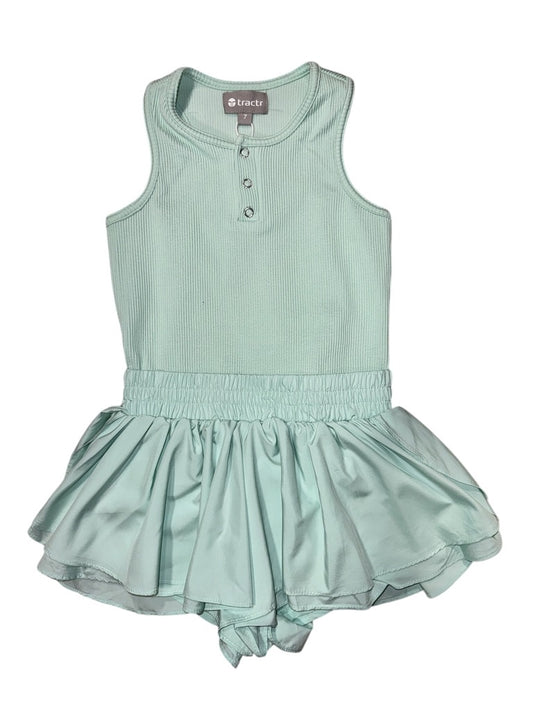 Tractr Dance Combo Romper Mint