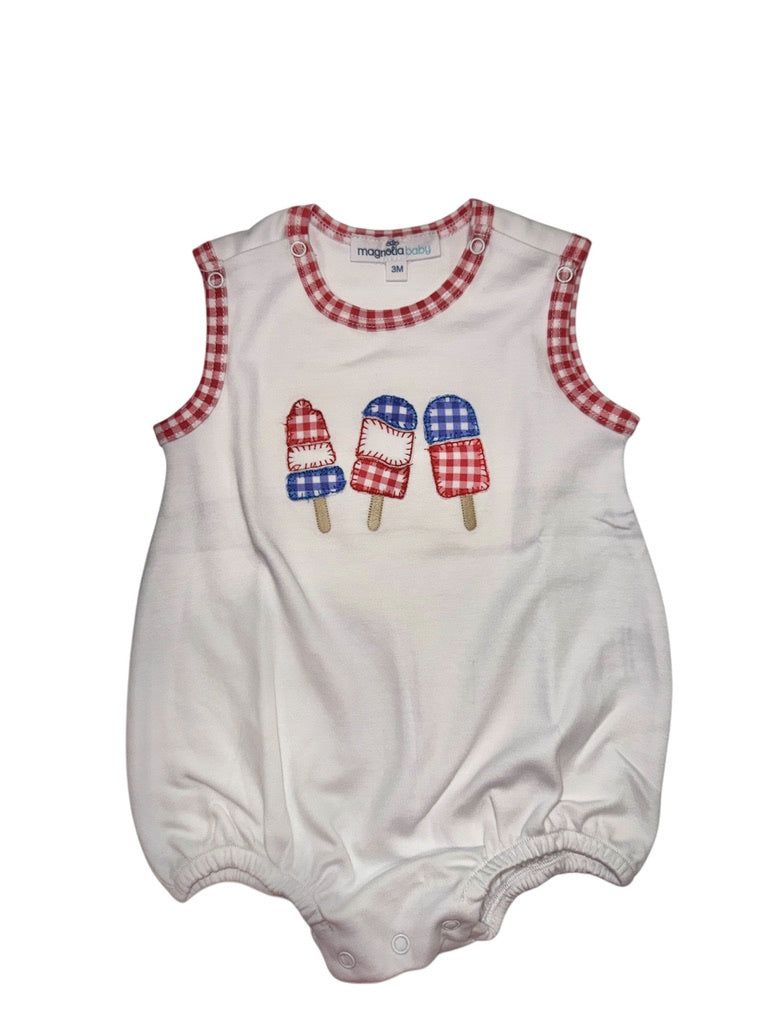 MB Red, White & Yum! Sleeveless Bubble