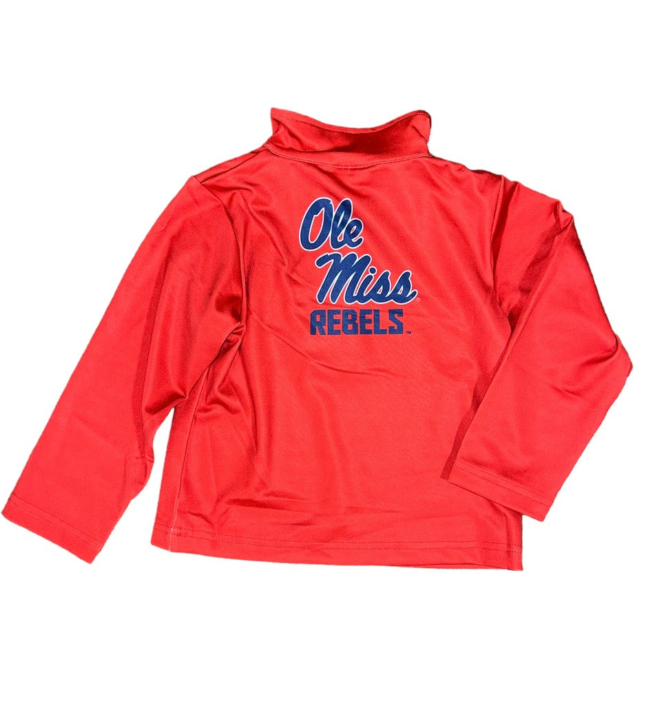 Ole Miss Rebels Quarter Zip Pullover