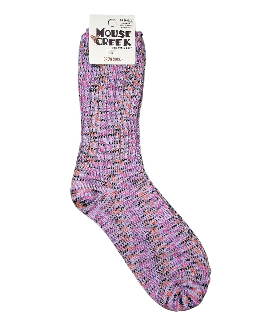 MC Lavender Fuzzy Socks