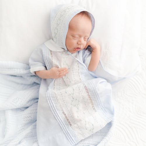 Feltman Brothers Boys Vintage Bloom NB Daygown