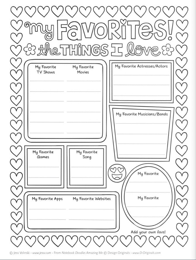 Notebook Doodles - Go Girl Coloring & Activity Book