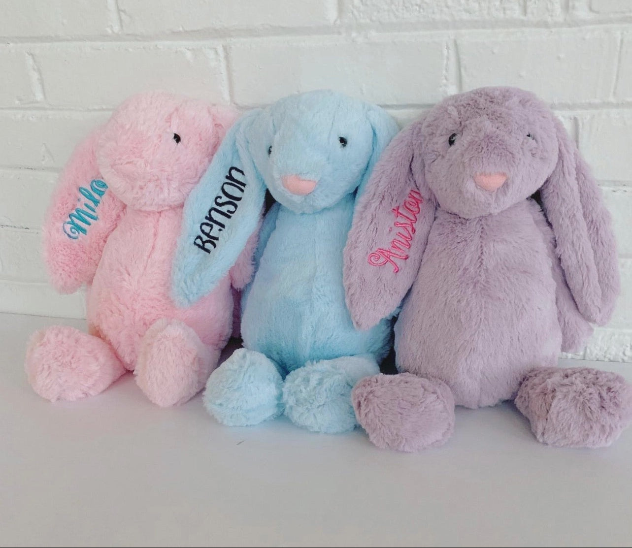 Bayou Blanks Large Plush Bunny