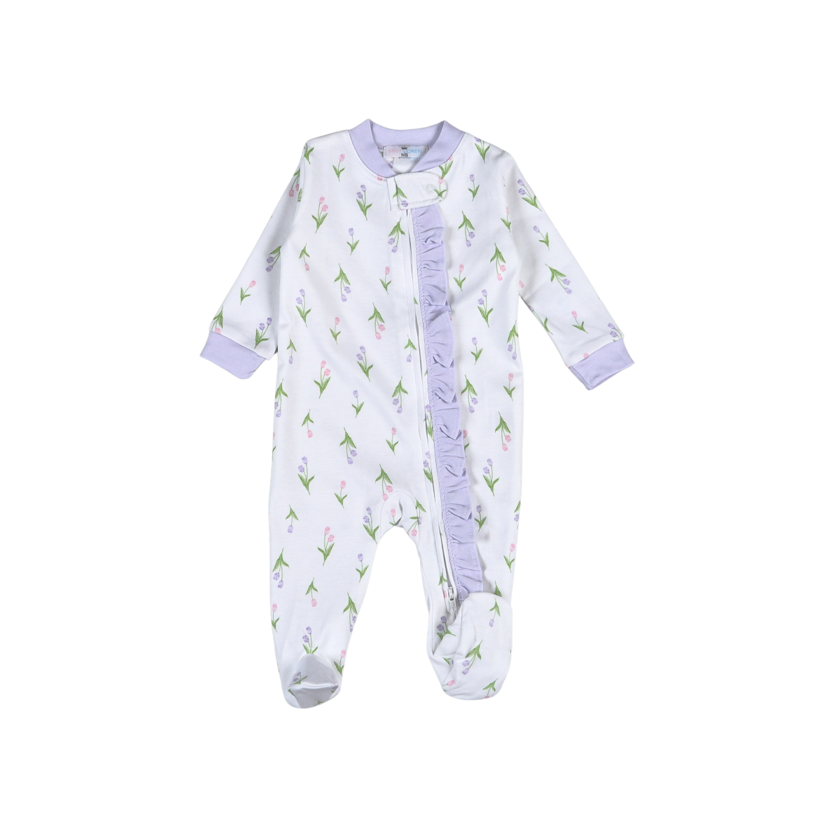 Baby Loren Zoe Zipper Footie