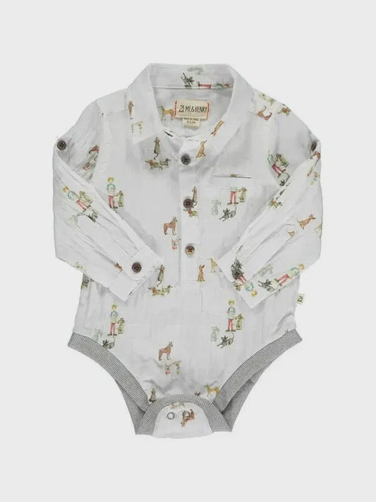 Me & Henry Henry the Dog All over Print Onesie