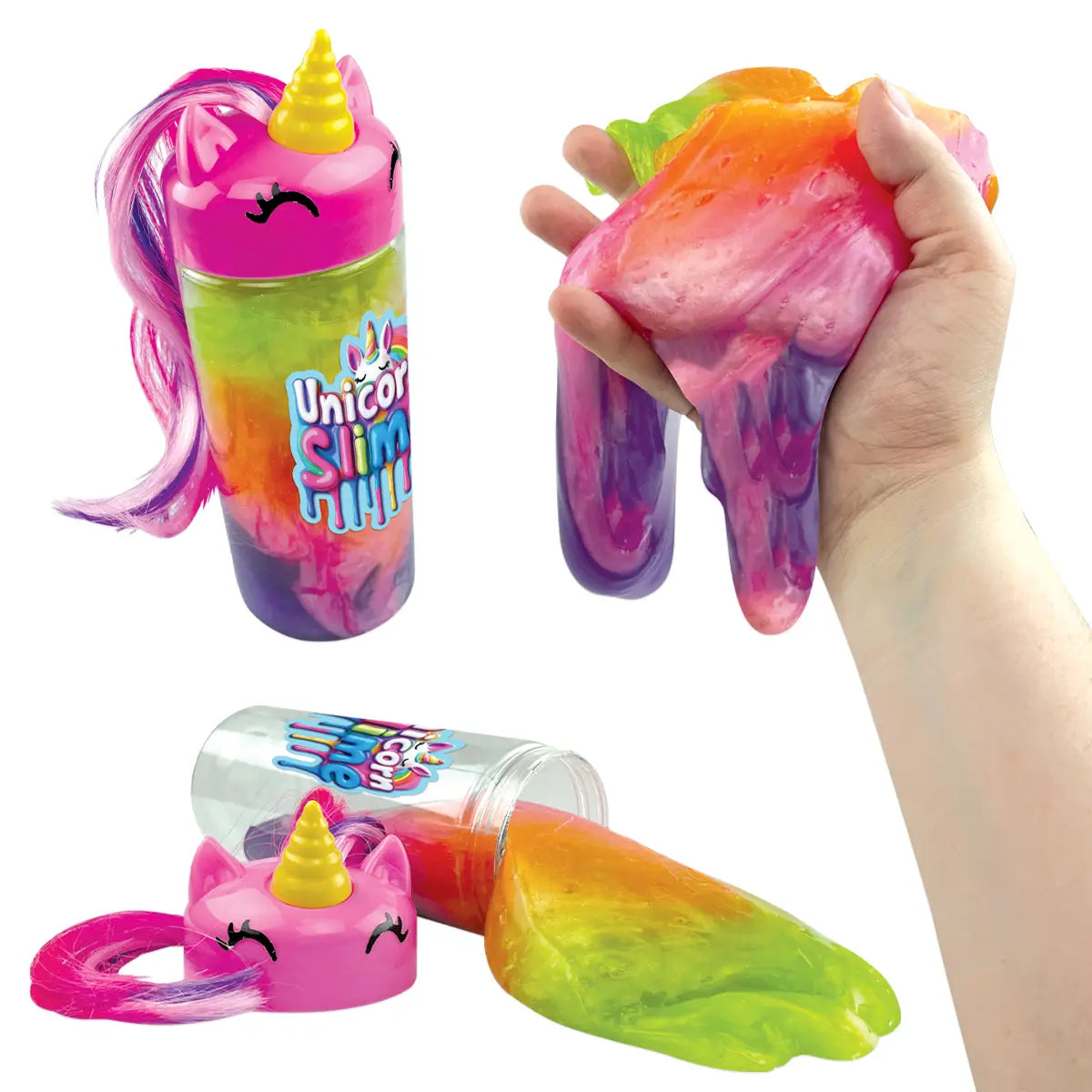 Sparkly Rainbow Unicorn Slime