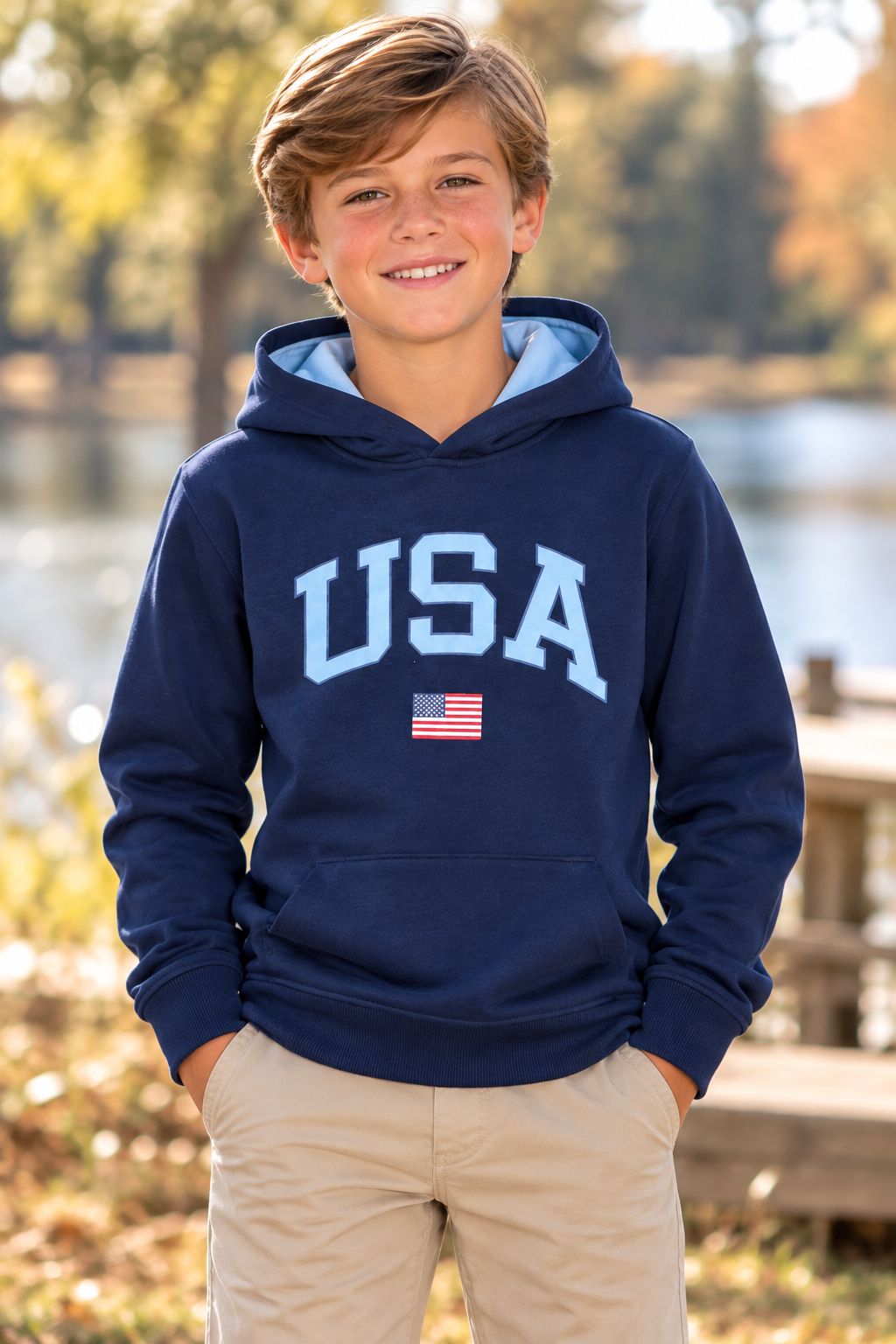 Pedal USA Hoodie - Navy