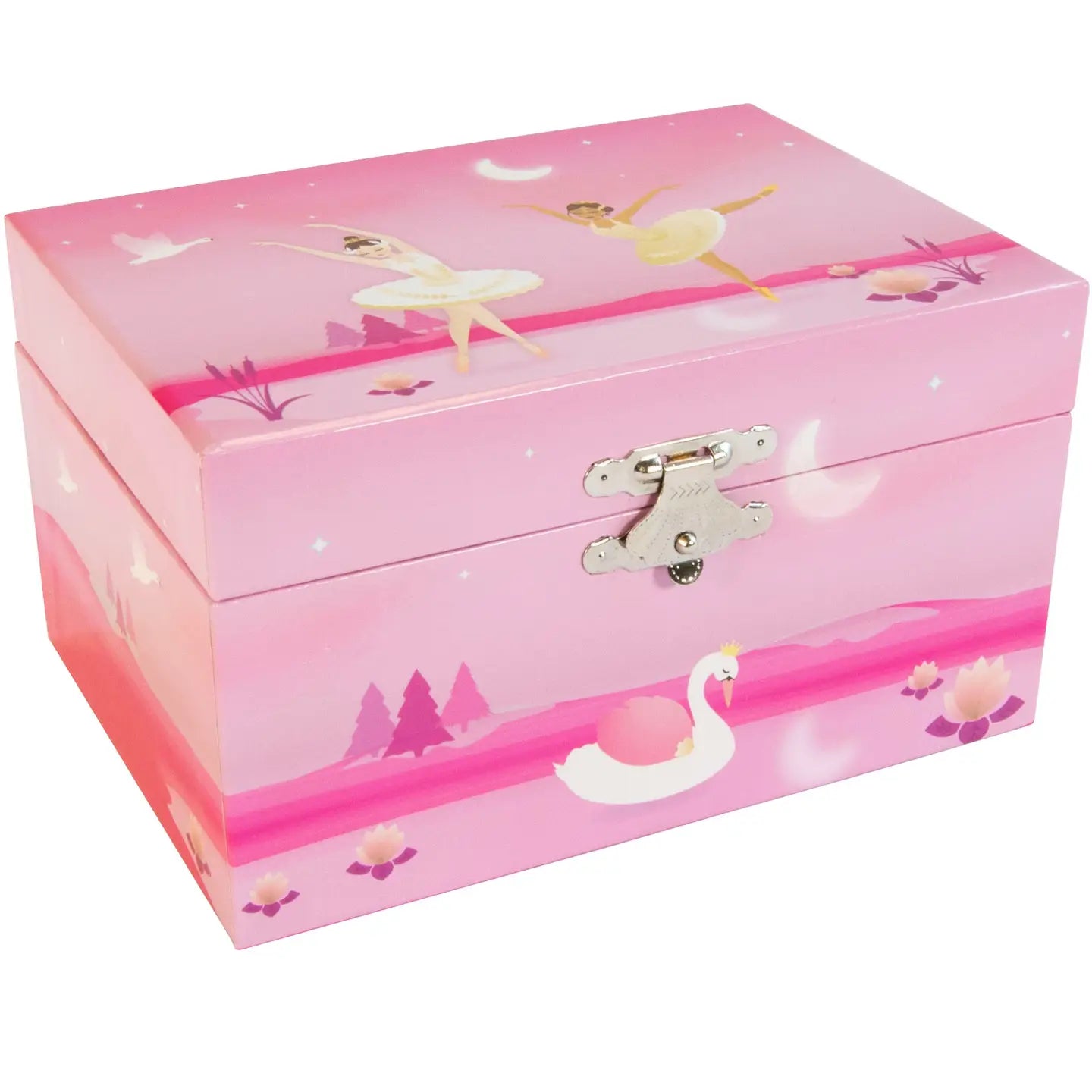 Mele & Co Swan Lake Musical Ballerina Jewelry Box