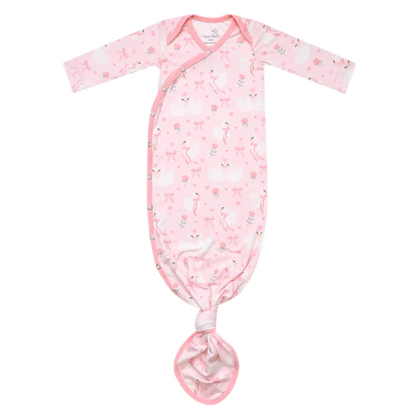 Copper Pearl NB Knotted Gown Adelia