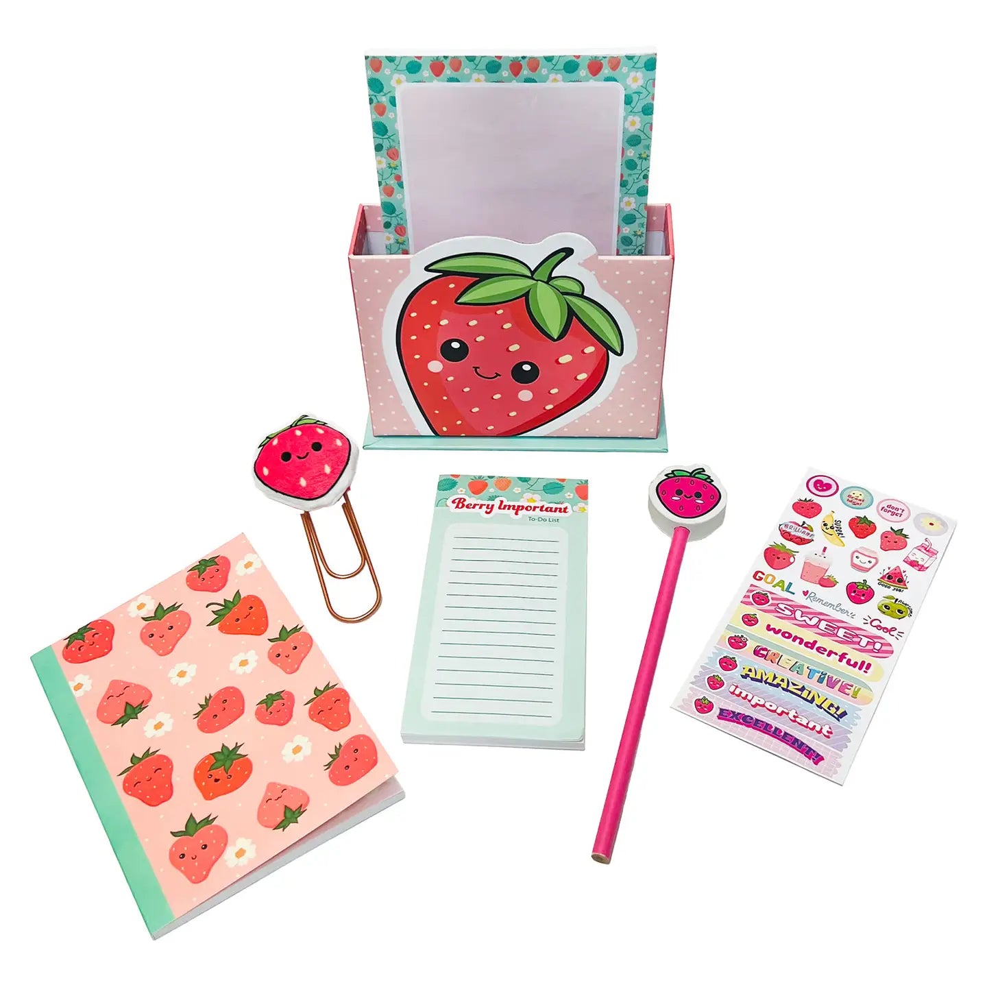 Strawberry Stationary Box Set