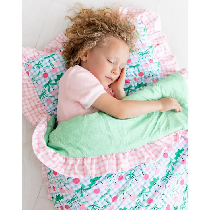 SugarBee Preschool Nap Mat -Cherries