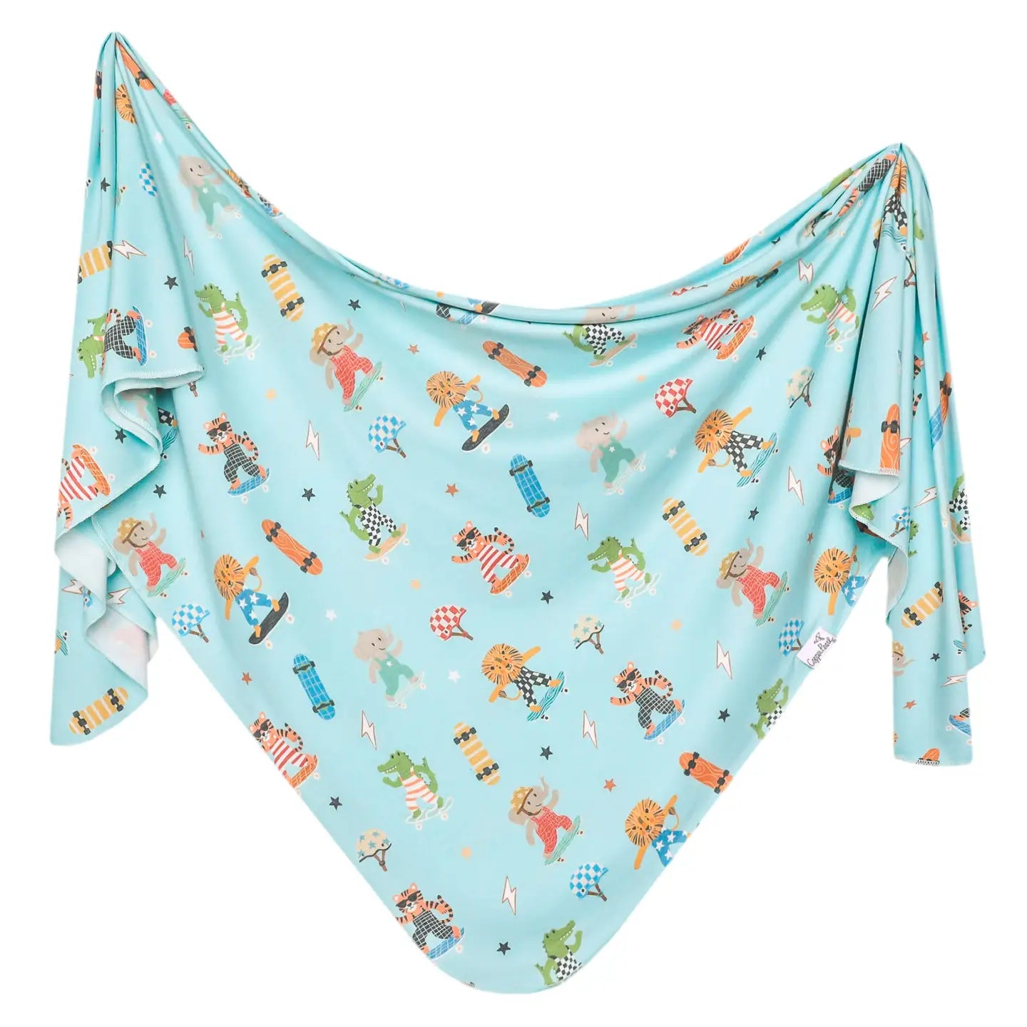 Copper Pearl Knit Swaddle Blanket - Tanner