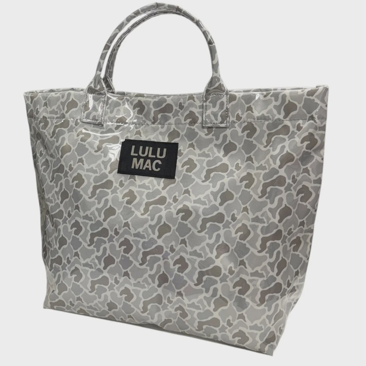 Lulu Mac Tote Bag - White Camo