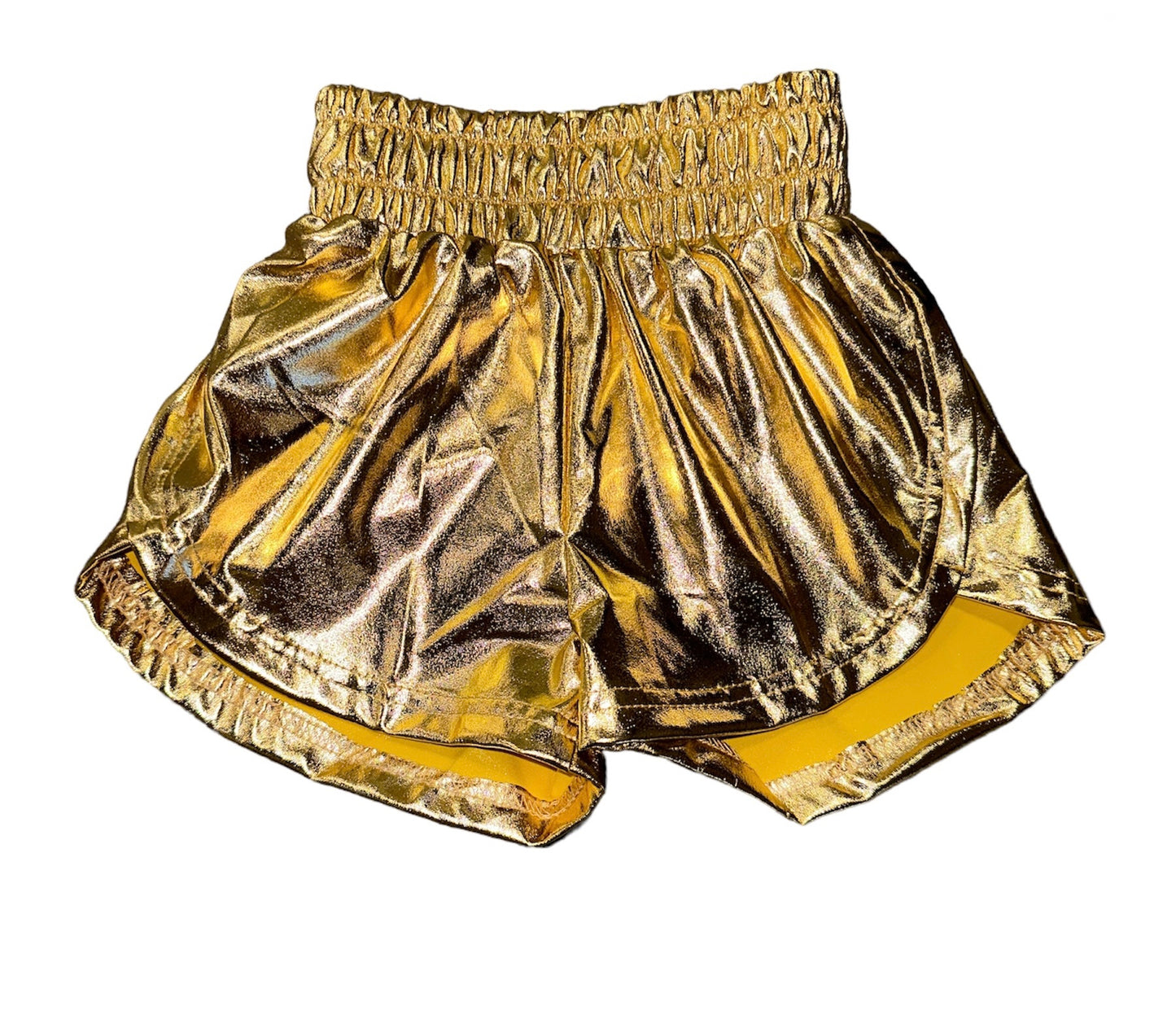BC Gold Metallic Shorts