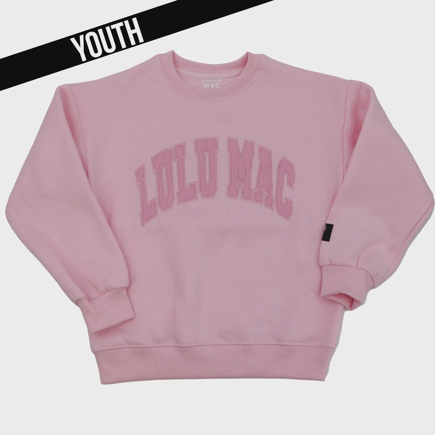 LuLu Mac Youth Sweatshirt - Pink