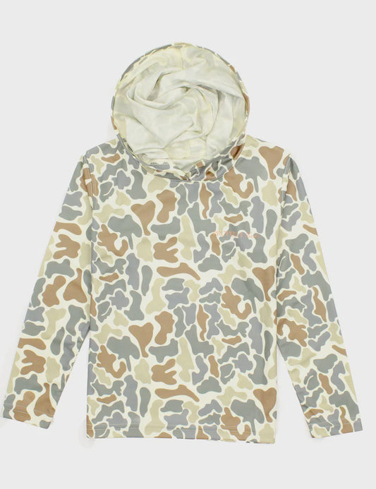 Properlly Tied Sportsman Performance Hoodie Field Camo