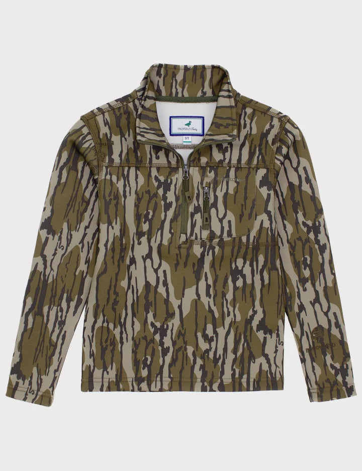 Properly Tied Artic Pullover Mossy Oak Original Bottomland